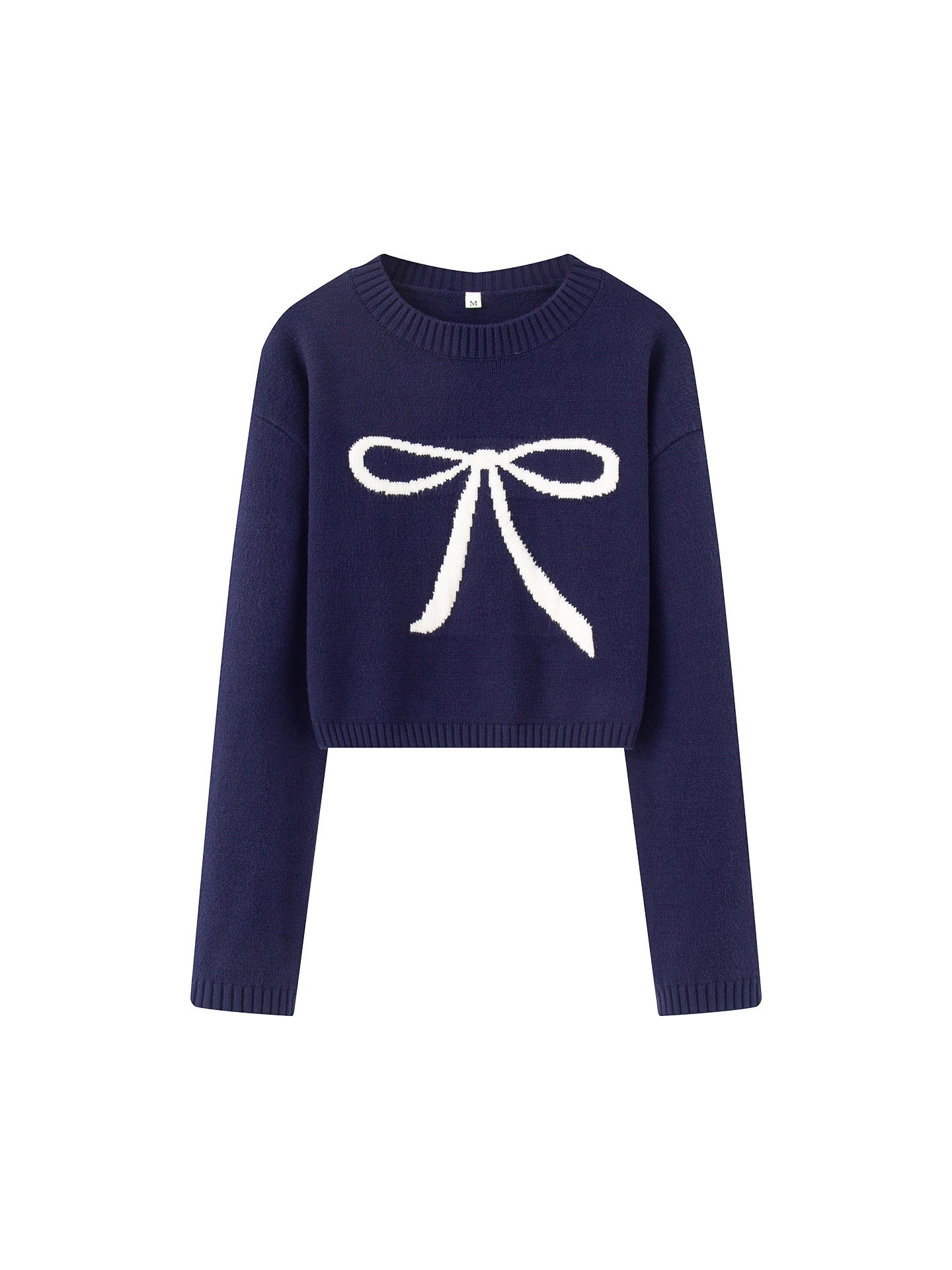 Daily Unique Bow Graphic Sweater