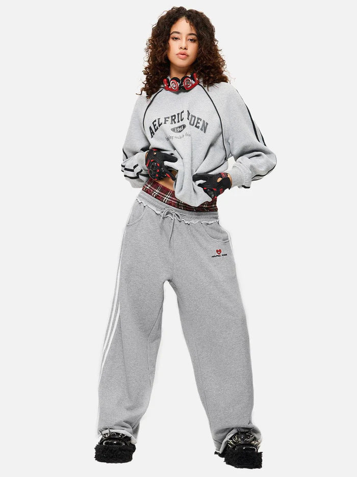 Cozy Plaid Lounge Sweatpants