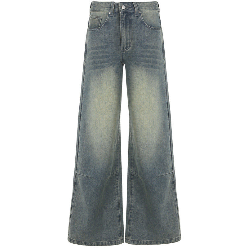 Jean bleu délavé vintage