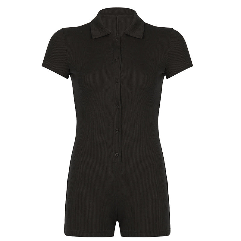Cozy At Home Soft Ribbed Romper