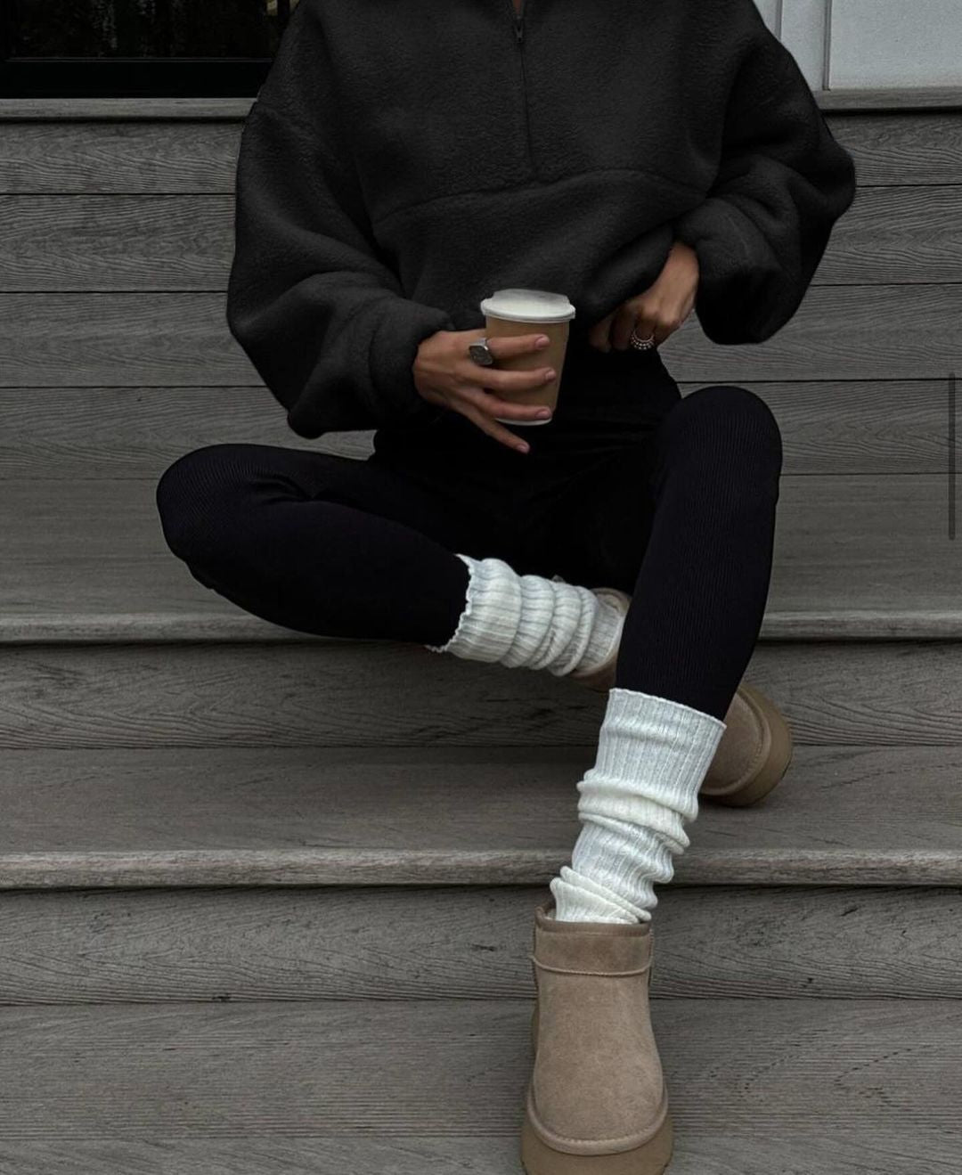 Winter Cozy Warm Fleece Pullover Jacket