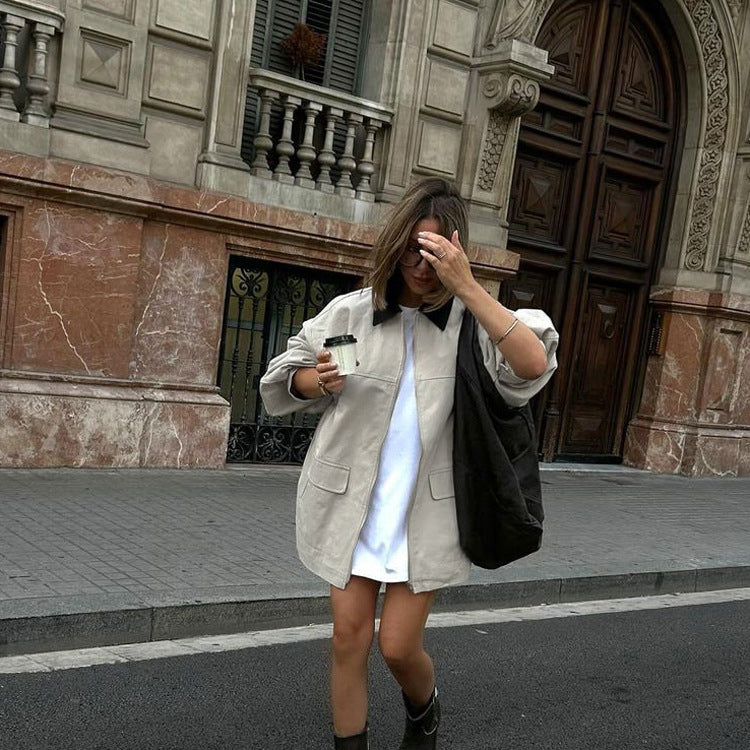 Urban Casual Stylish Utility Coat