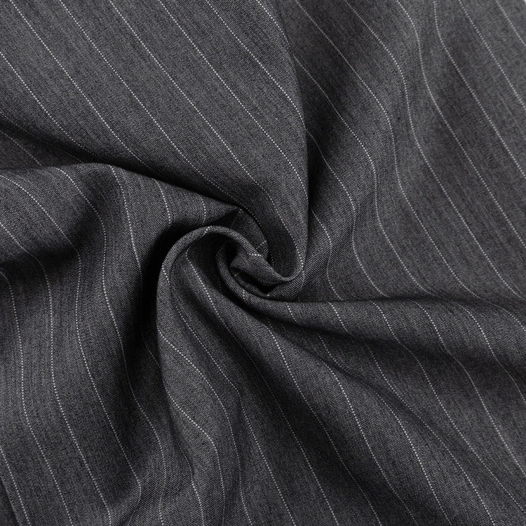 Street Elegant Professional Pinstriped Wide Leg Pants