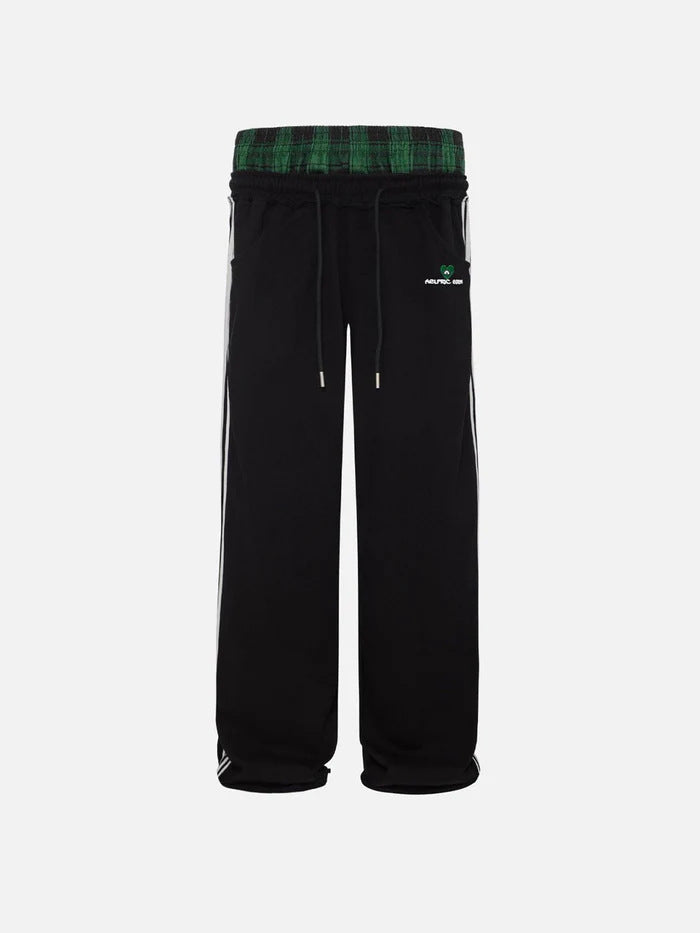 Cozy Plaid Lounge Sweatpants