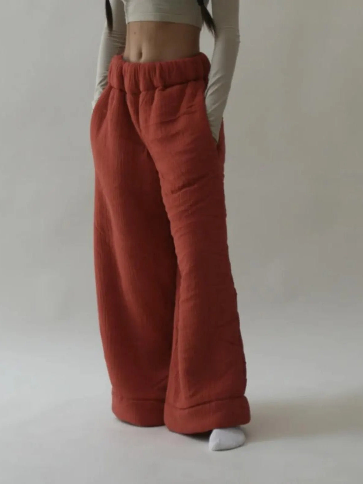 Pantalon de survêtement décontracté et chaud