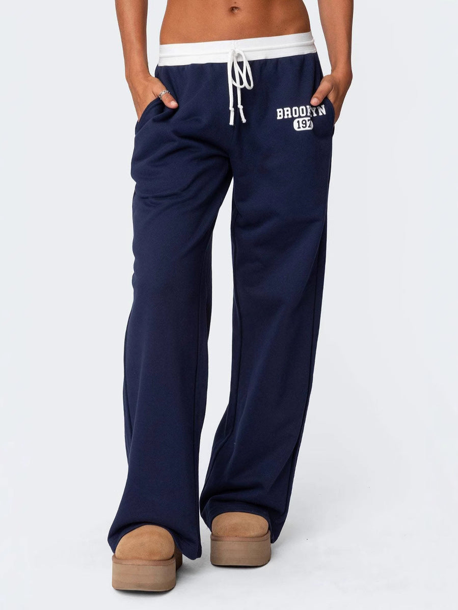 Street Stylish Low Waist Track Pants