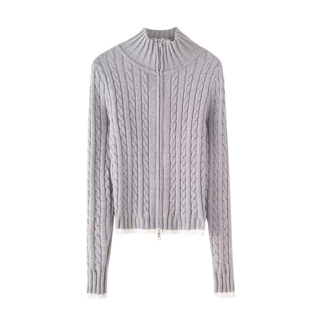 Haut en tricot doux et frais de printemps