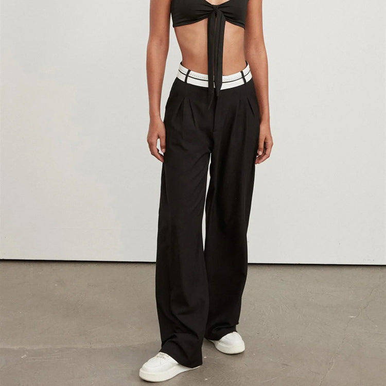 Simple Casual Suit Pants
