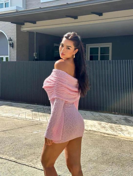 Pure Daily Choice Elegant White Off-shoulder Dress