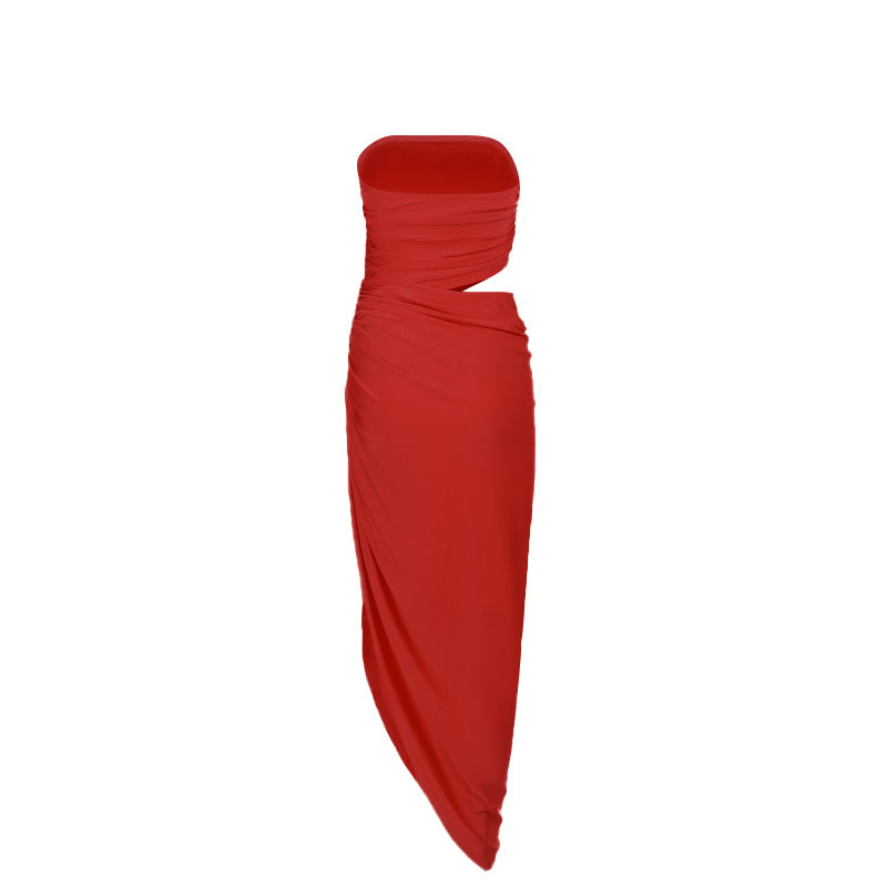 Party-Buntes, figurbetontes Kleid