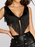 Forever Fringe Crop Top