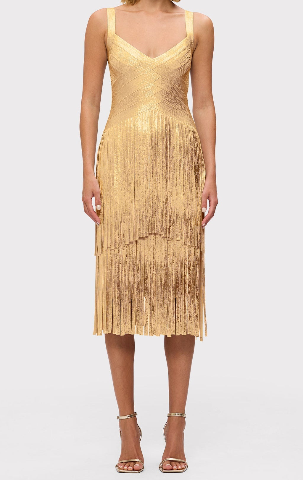 The Metallic Mischa Dress