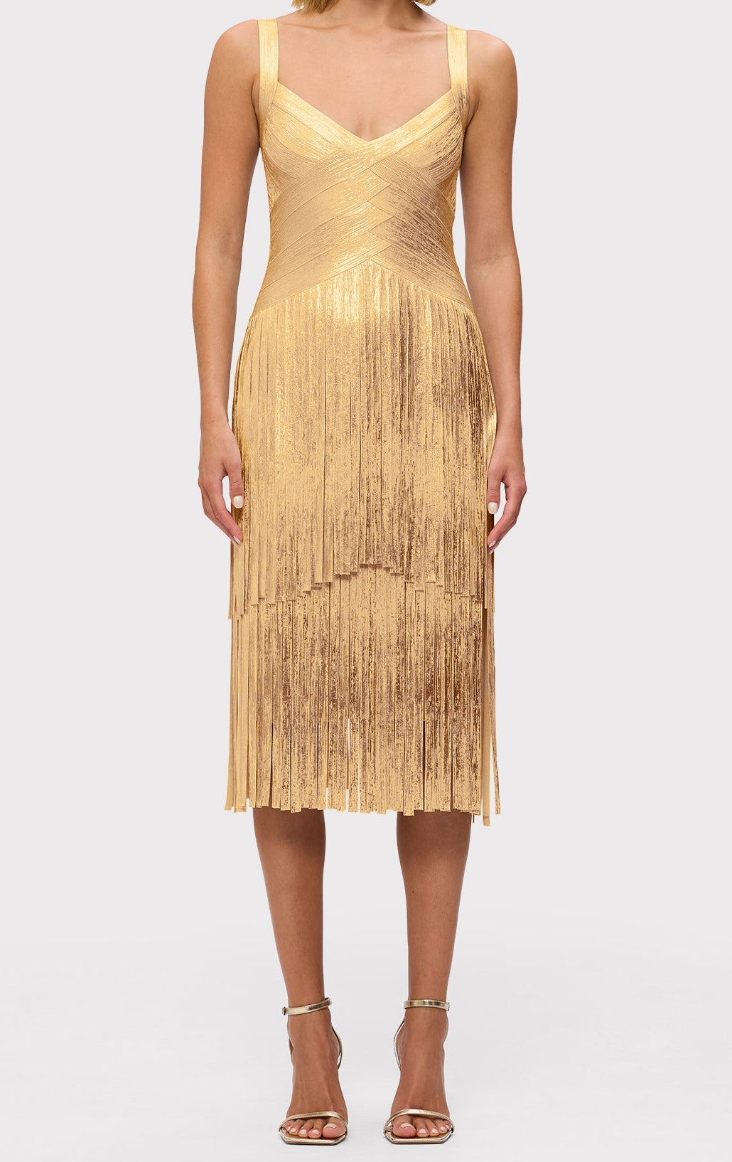 The Metallic Mischa Dress