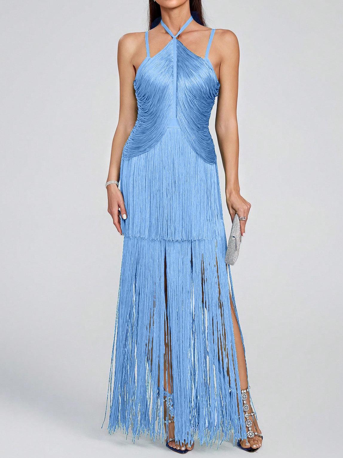 Boutique Halter Neck Sleeveless Dress