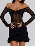 Zenya Mini Dress Black