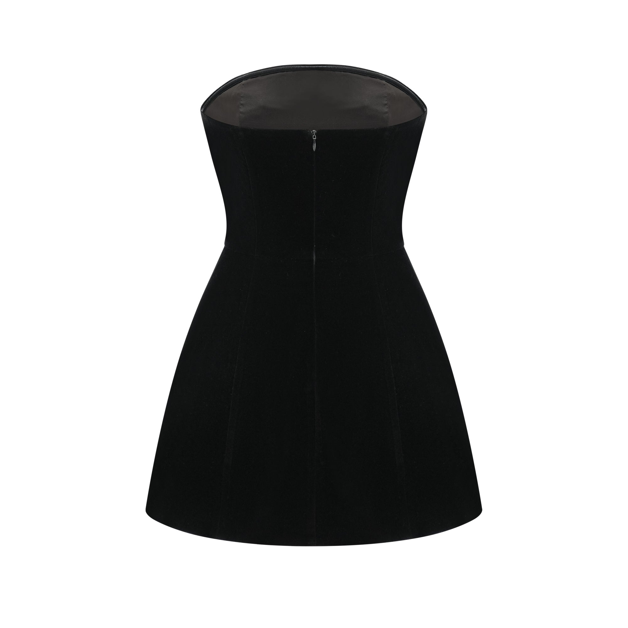 Sandrine Crystal-Embellished Velvet Mini Dress