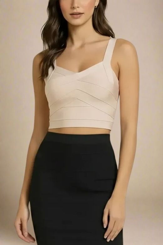 Jay Bandage Crop Top