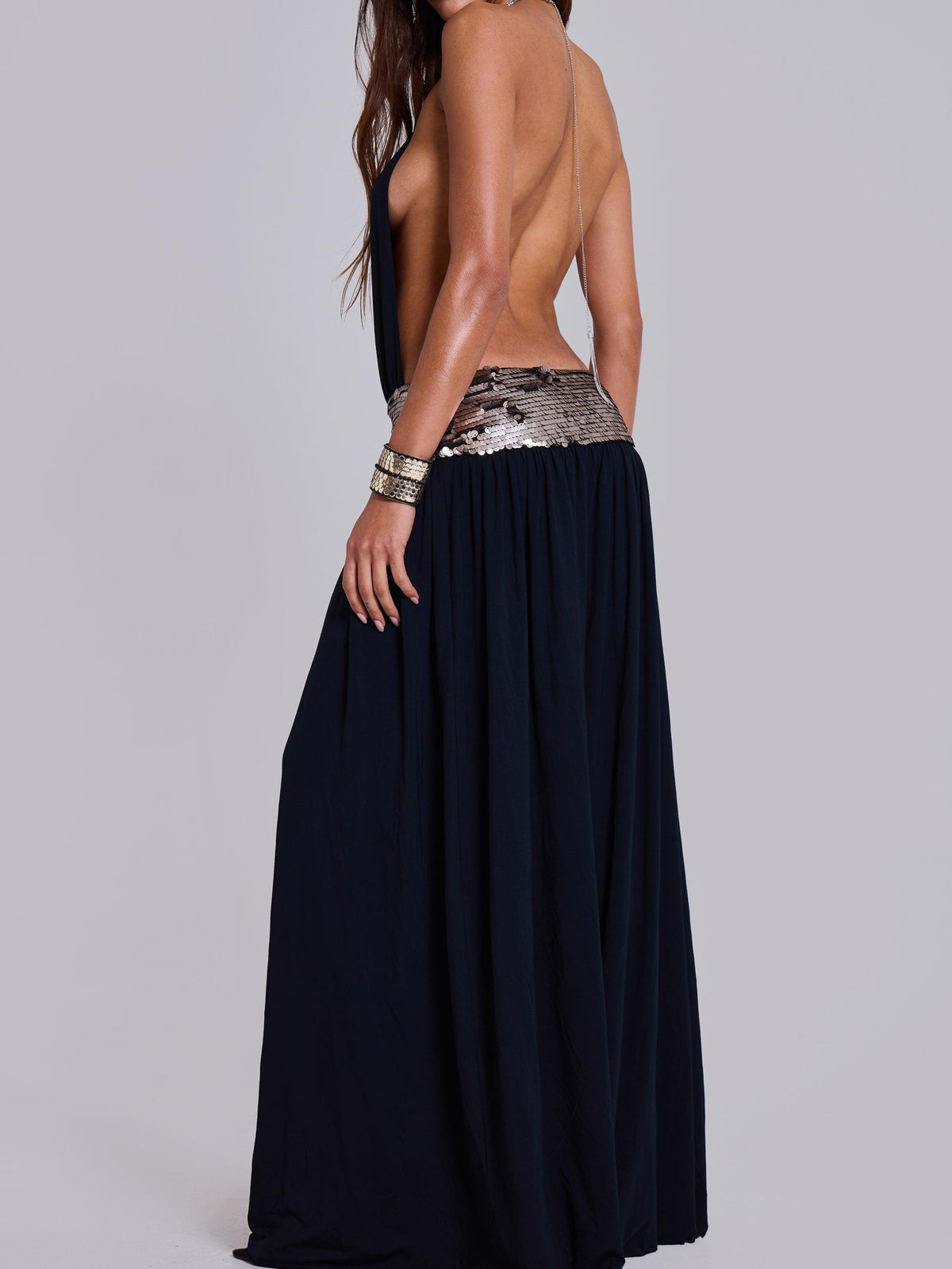 Oryx Maxi Dress with Sequins