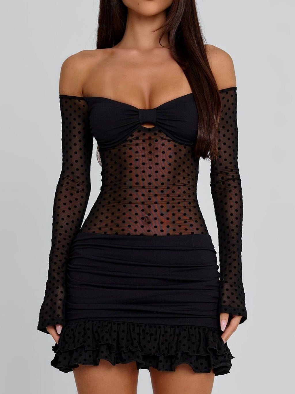 Zenya Mini Dress Black