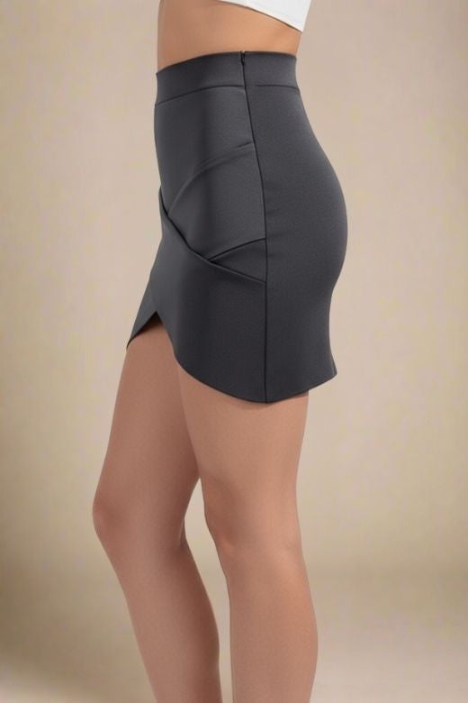 Jay High Waist Bandage Mini Skirt