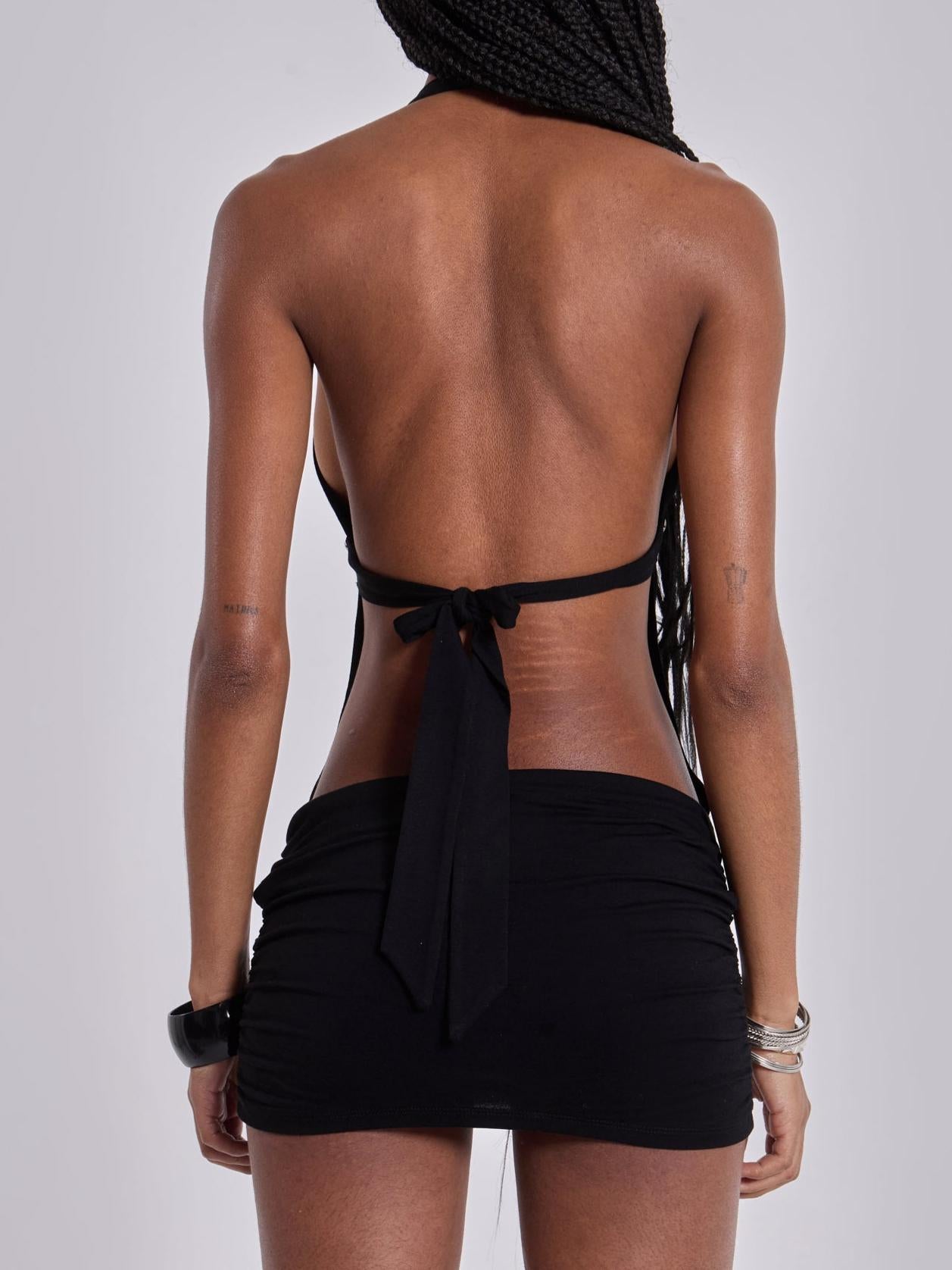 Anora Cut-Out Mini Dress