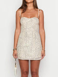 Penny Lane Silver Sequin Mini Dress