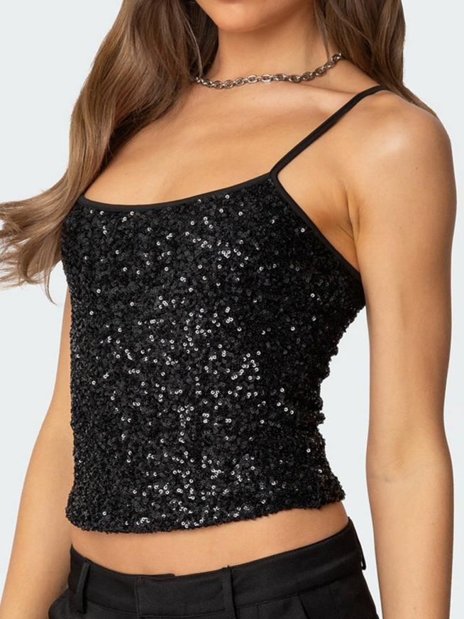 Celene Sequin Tank Top