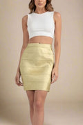 High Waist Bandage Mini Skirt