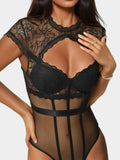 Lace & Mesh Bodysuit