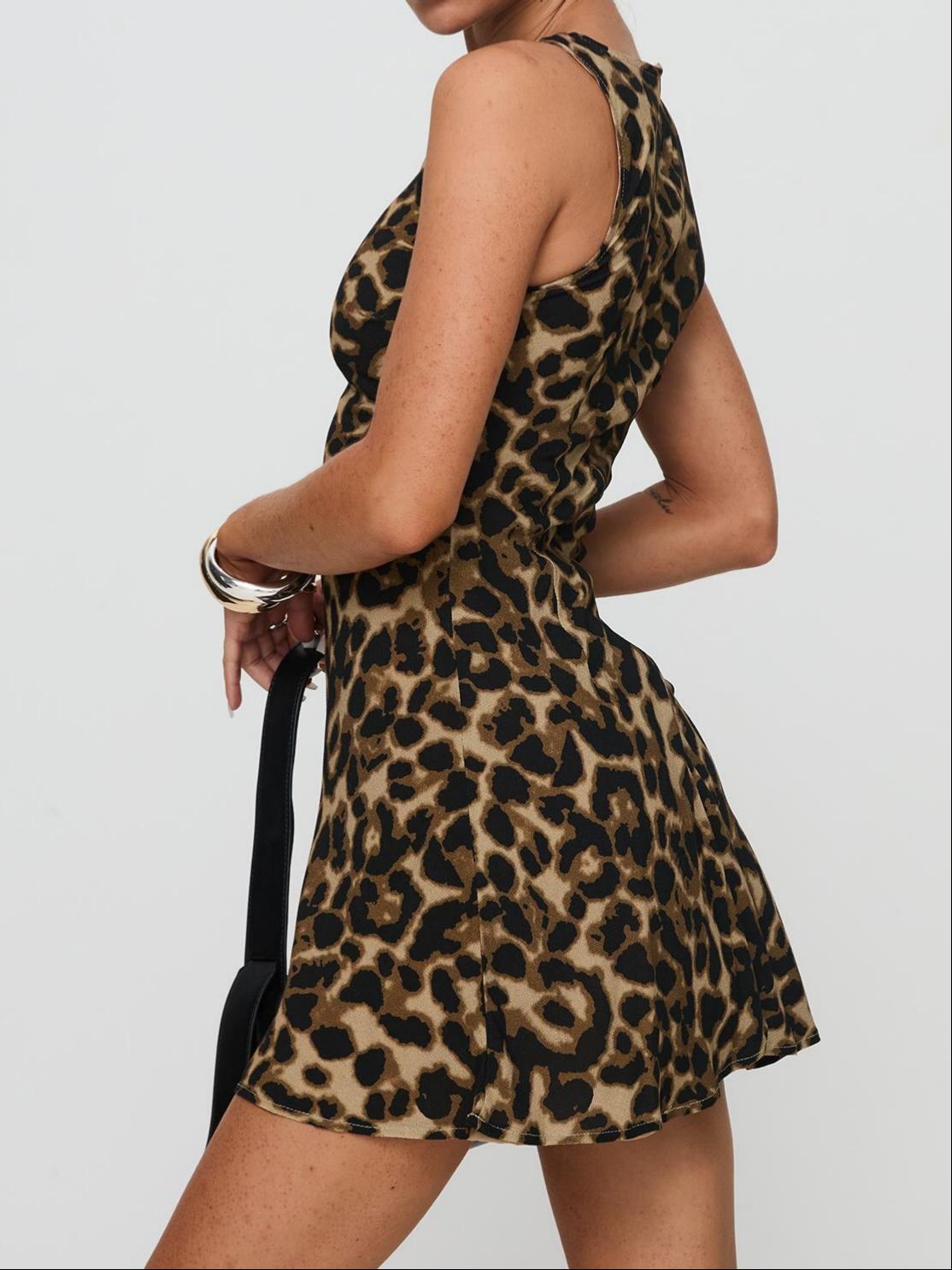 Vivre Mini Dress Leopard