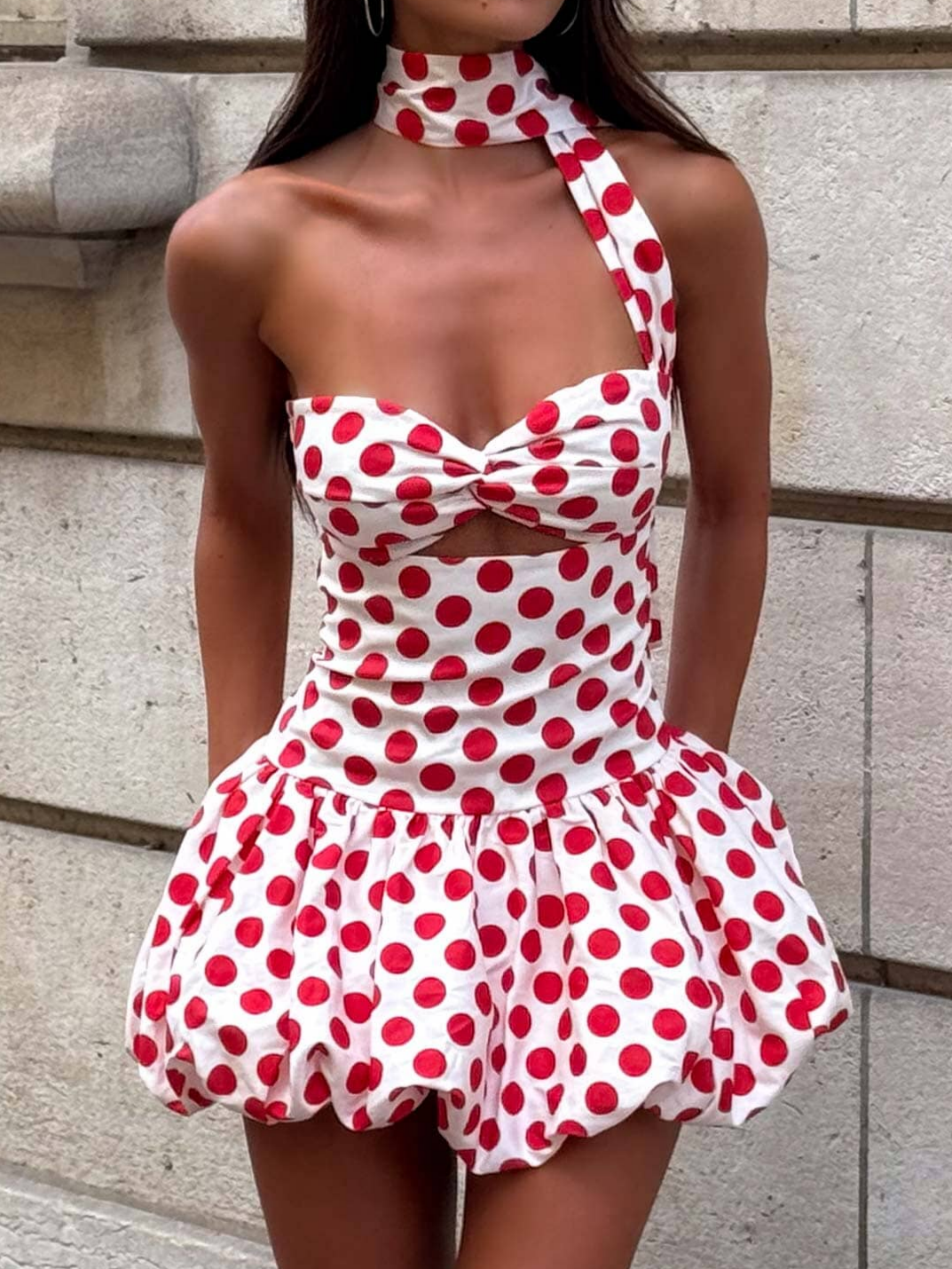 Hayley Mini Dress Polka Dot
