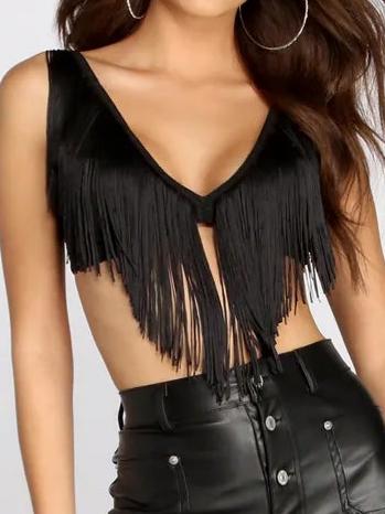 Forever Fringe Crop Top