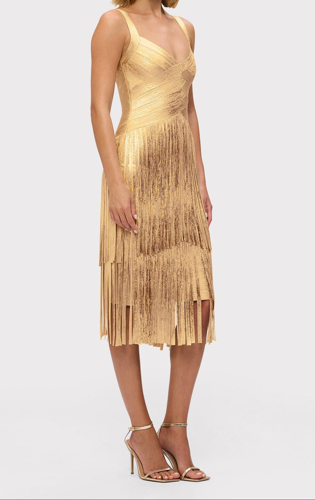 The Metallic Mischa Dress