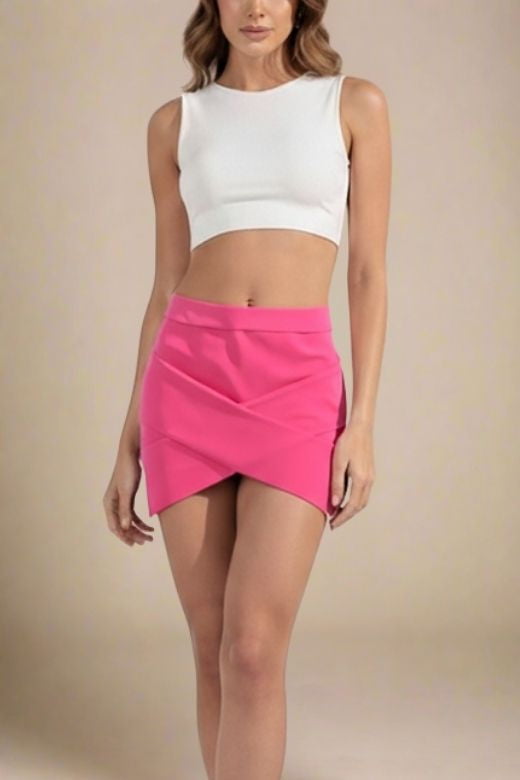 Jay High Waist Bandage Mini Skirt
