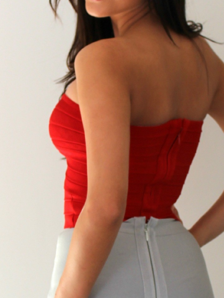 Strapless Sexy Bandage Top