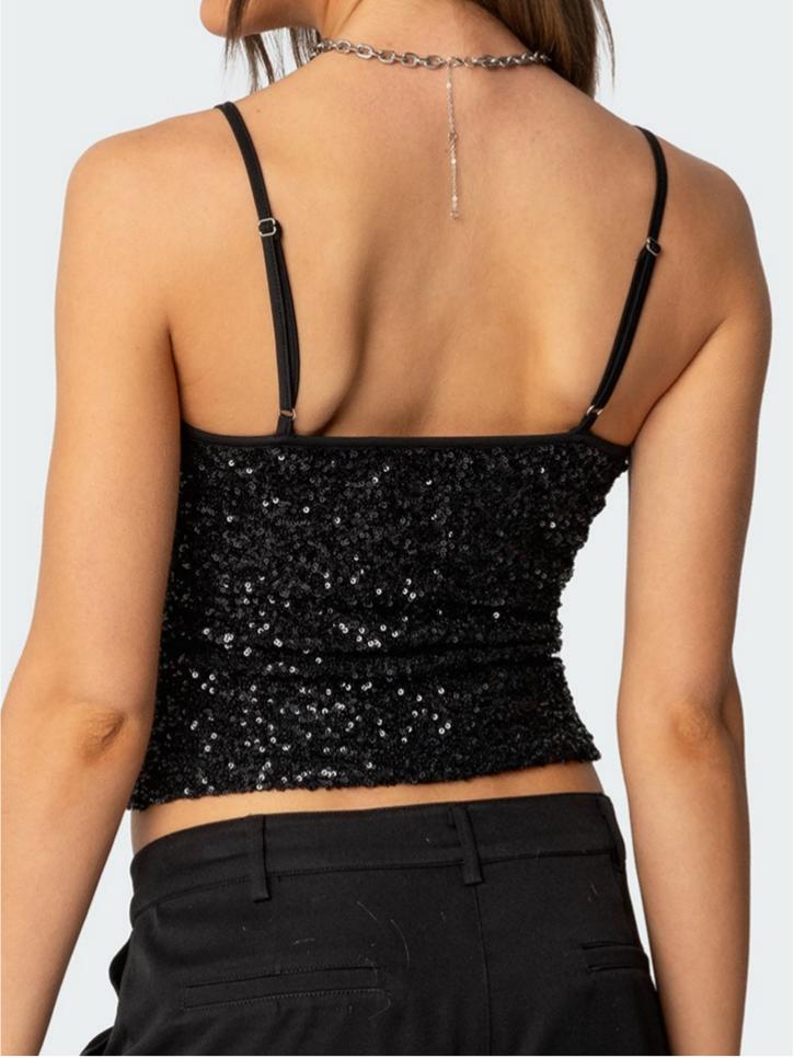 Celene Sequin Tank Top
