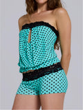 Ashlee Polkadot Lace Set
