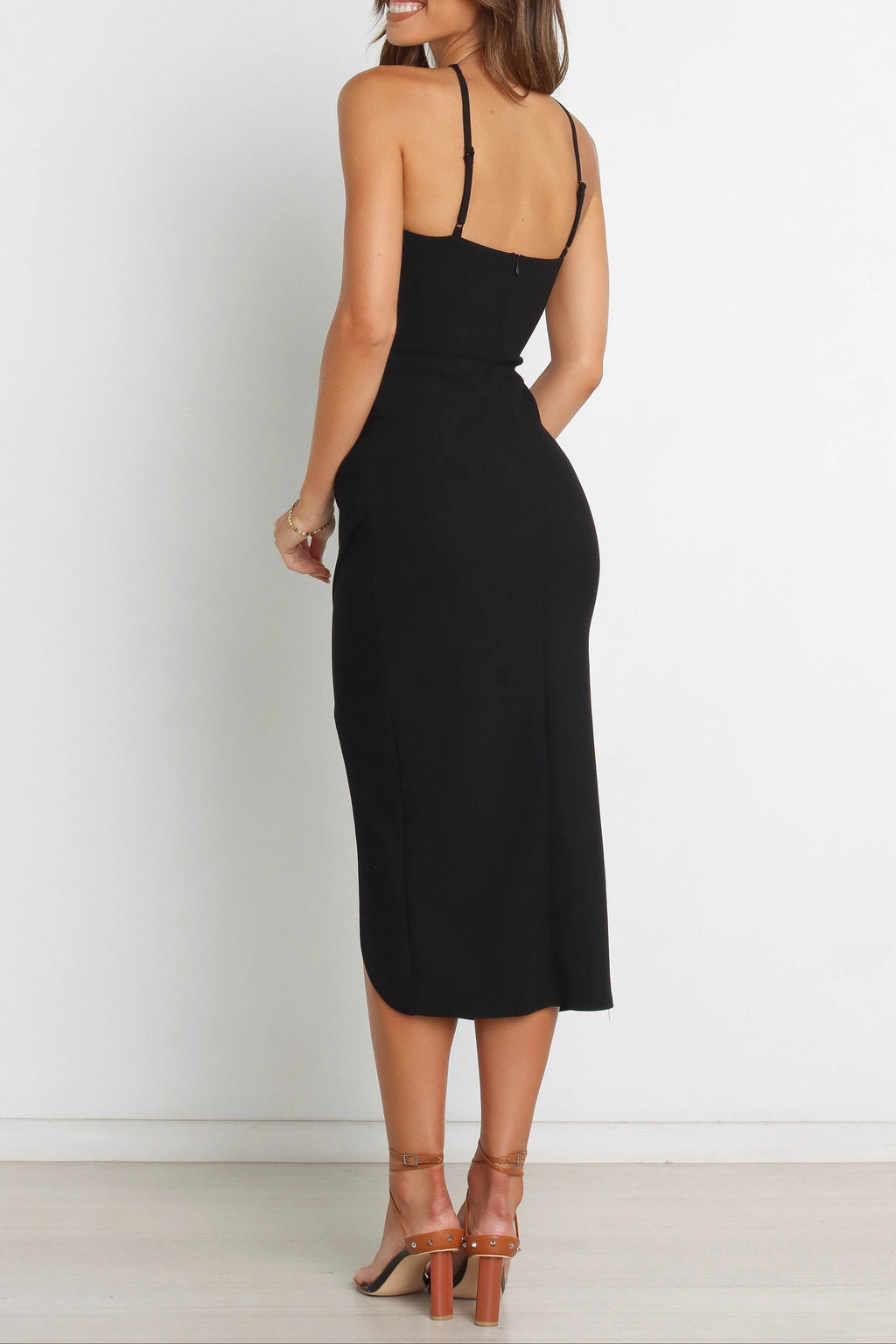 Sasha Halter Midi Dress