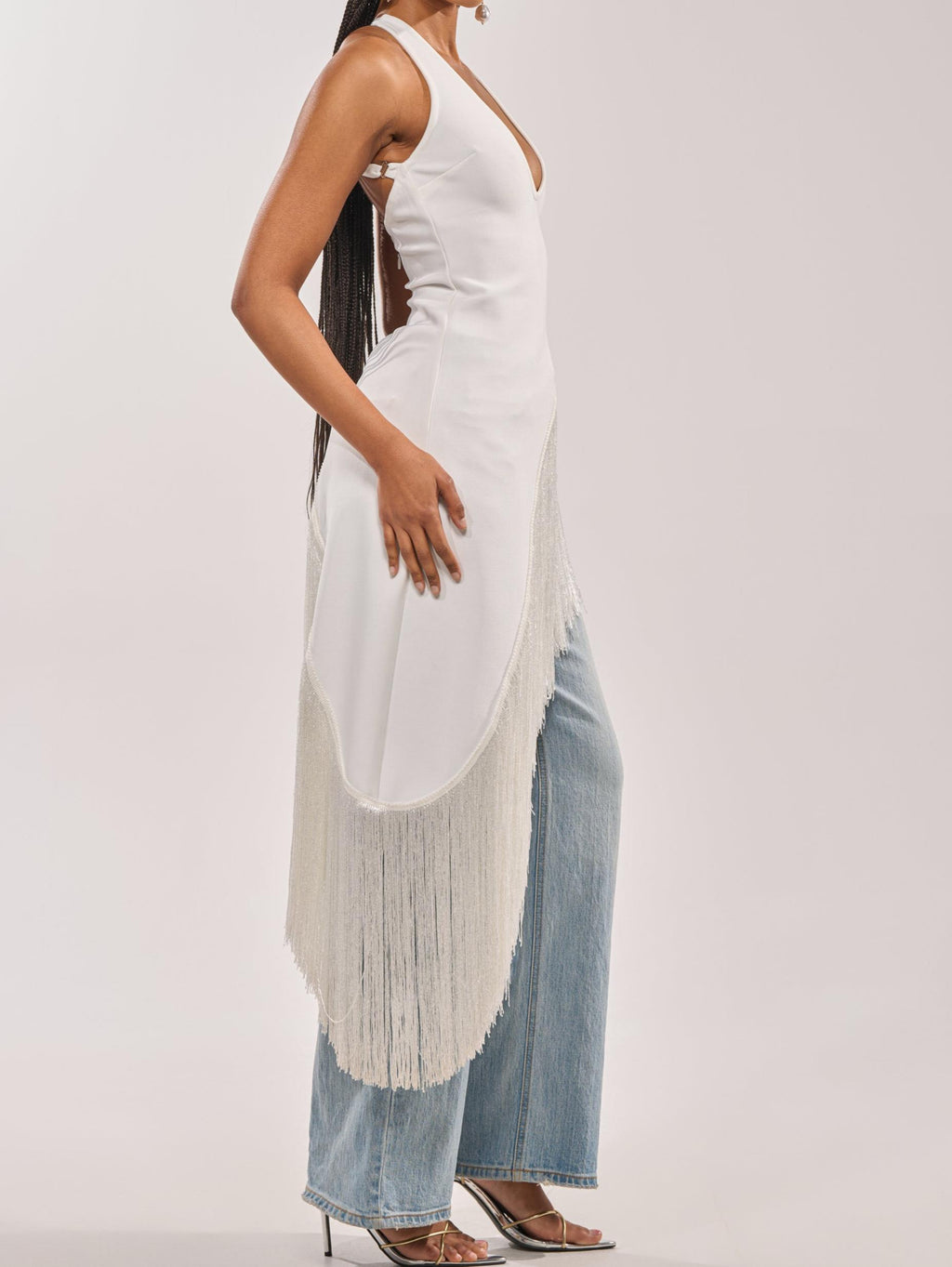 Take Me Out Fringe Top