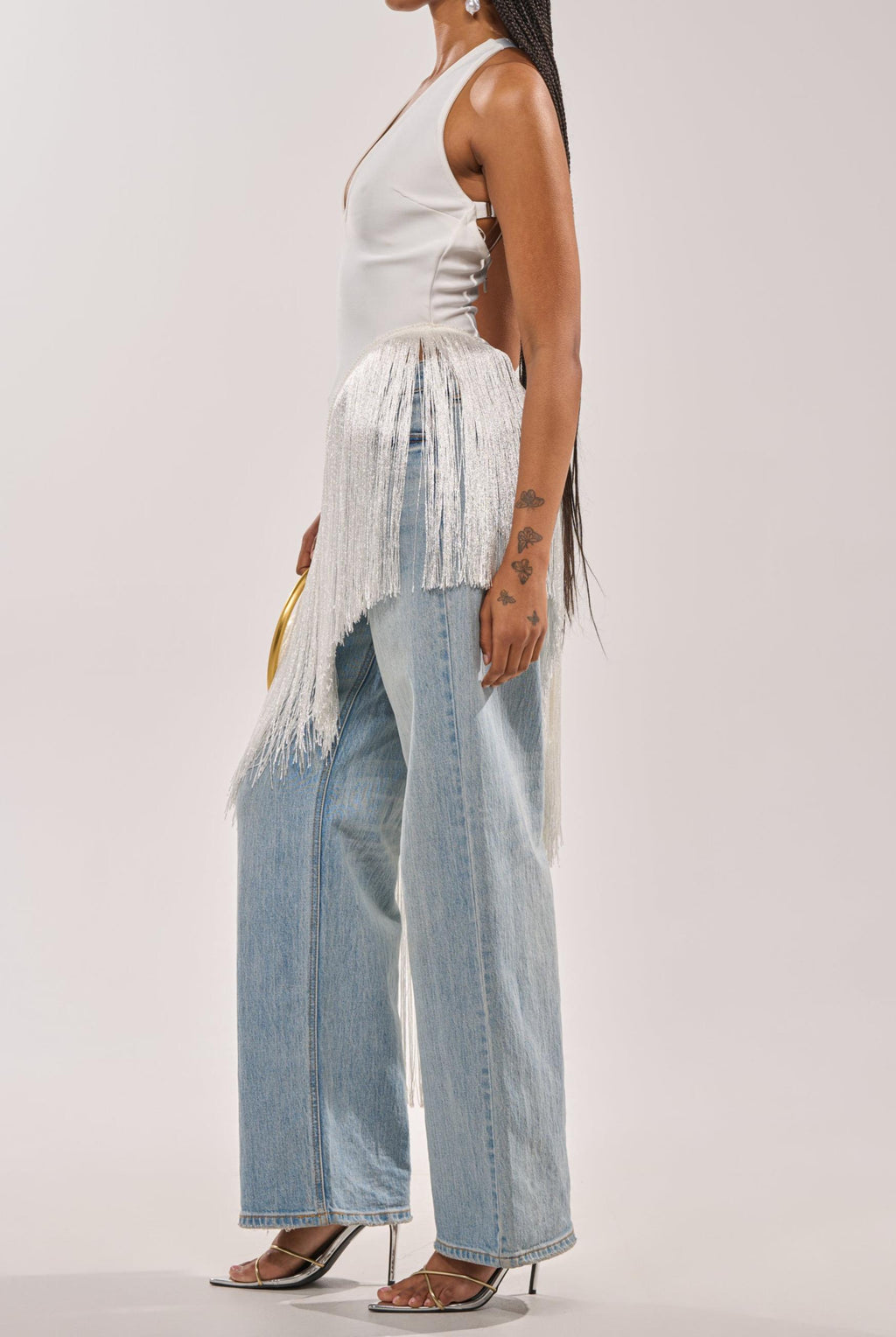 Take Me Out Fringe Top