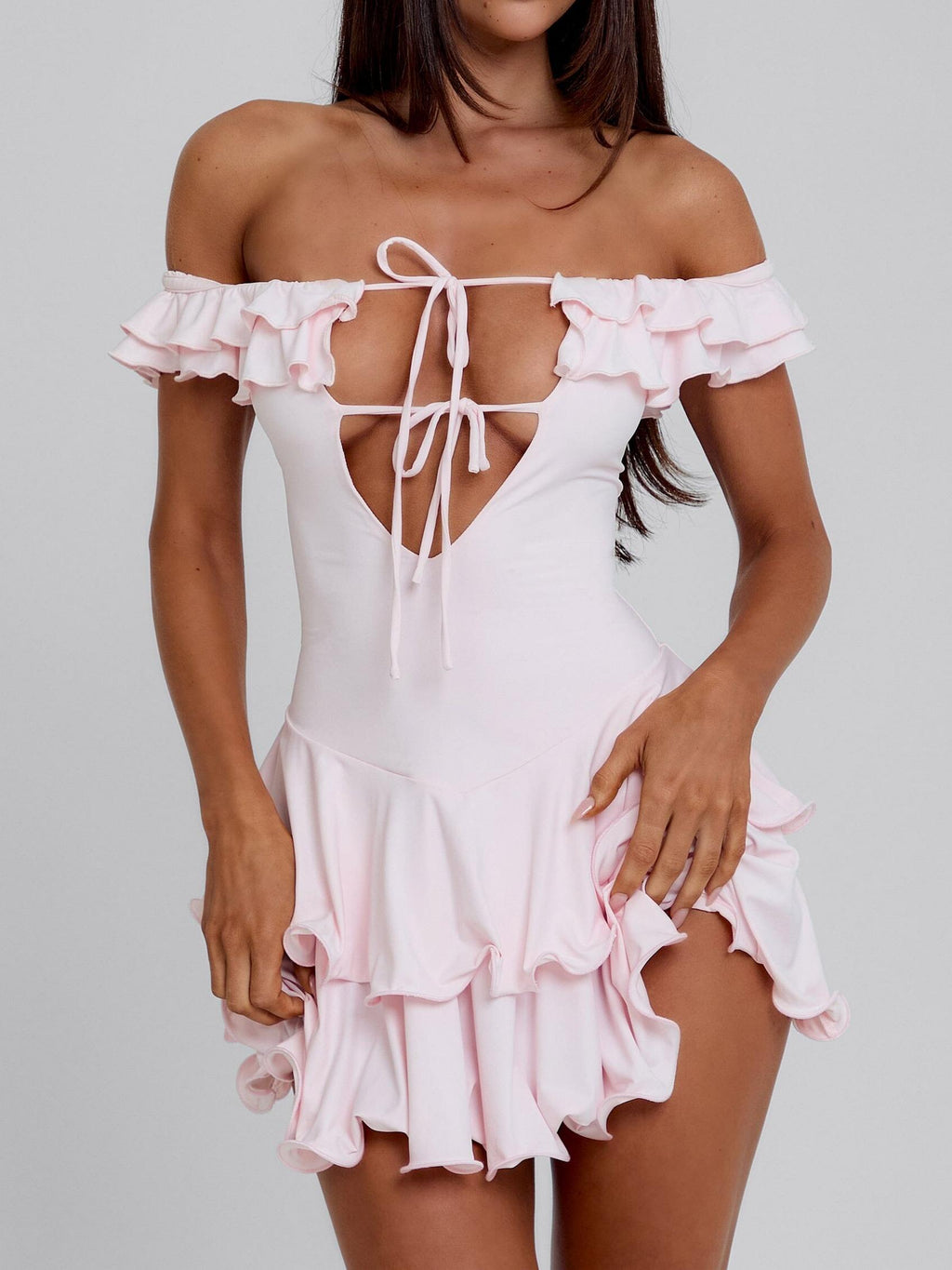Lorraine Mini Dress Pink