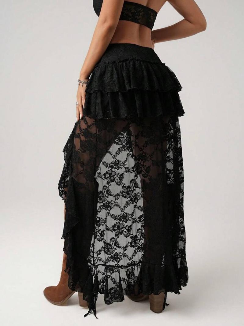 Wild Romance Lace Skirt