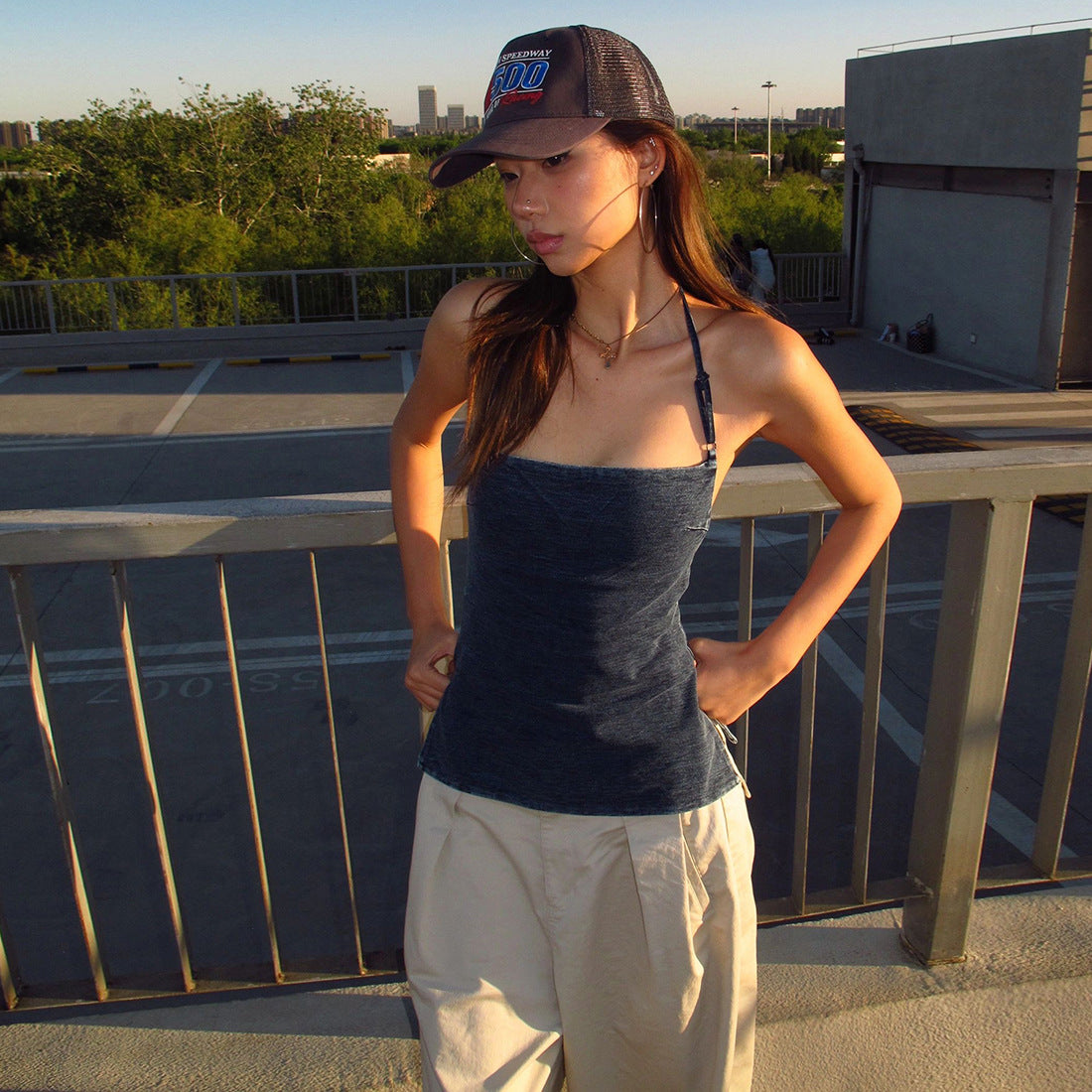 In The End Tie Back Top