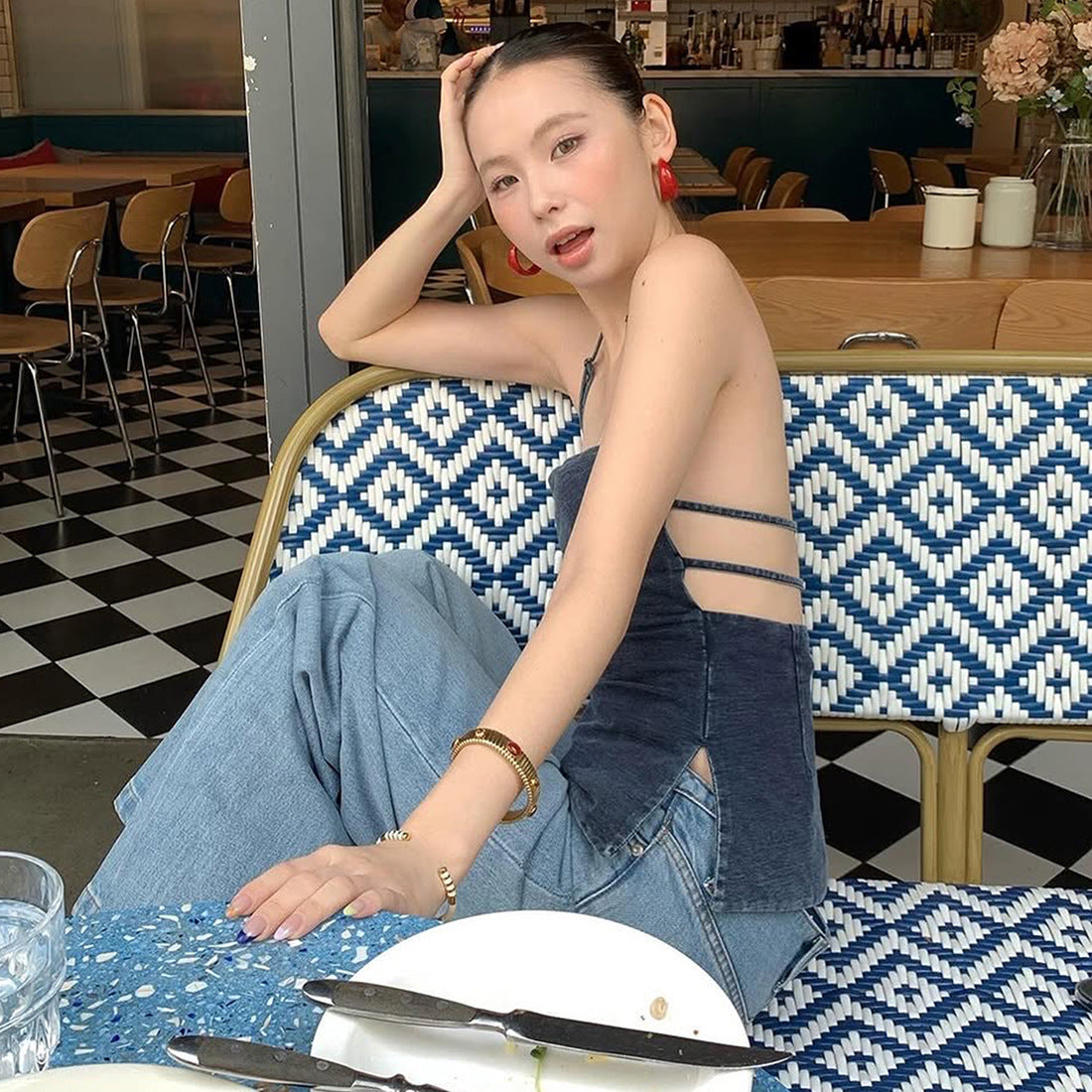 In The End Tie Back Top