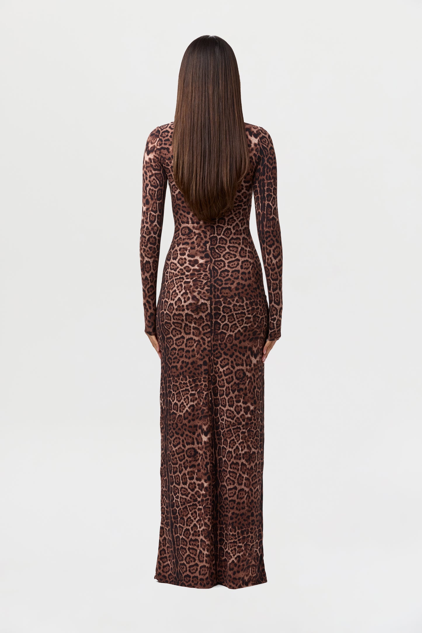 Naked Leopard Maxi Dress