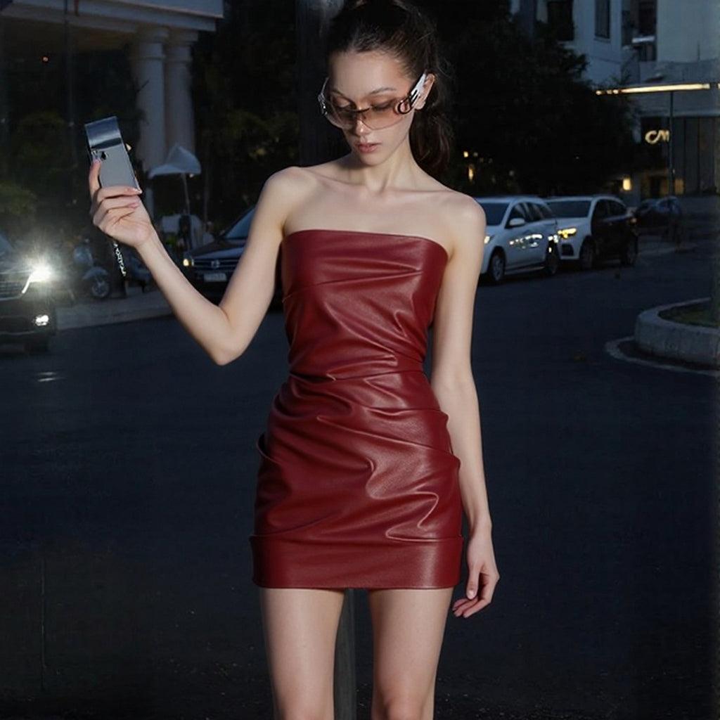 Femme Theory Draped Mini Dress