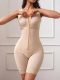 Plus Size Tummy Control Open Gusset Shapewear Bodysuit