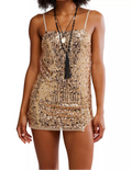 Midnight Kiss Mini Slip Dress