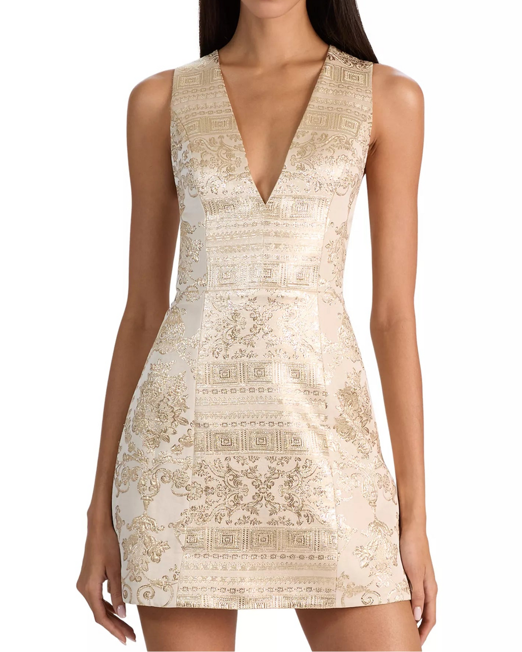 Pacey Low V Neck Dress