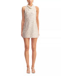 Asteri High Cowl Neck Dress